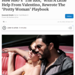 How HBO’s “The Idol,” With A Minimal Help From Valentino, Rewrote The “Rather Girl” Playbook — SUSANNAH BRESLIN