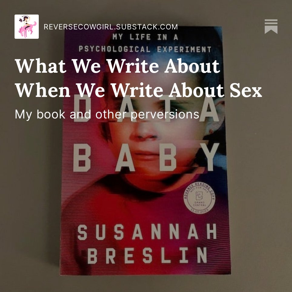 As well A lot, Not Sufficient — SUSANNAH BRESLIN