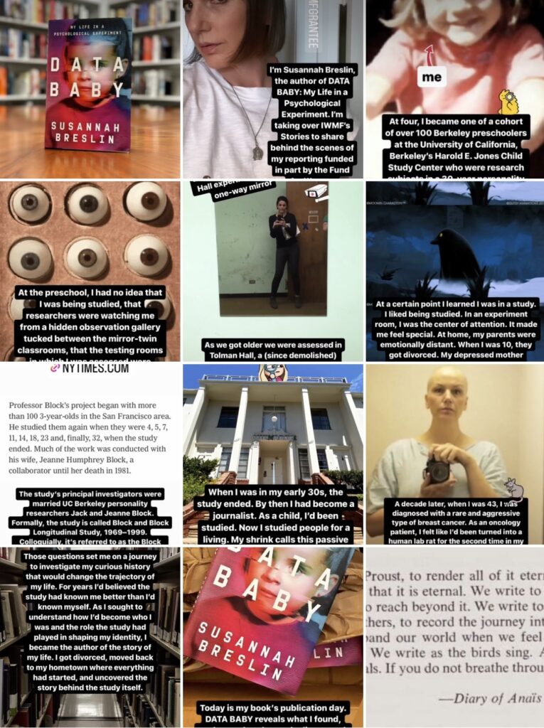 IWMF Instagram Tales Facts Toddler Takeover — SUSANNAH BRESLIN